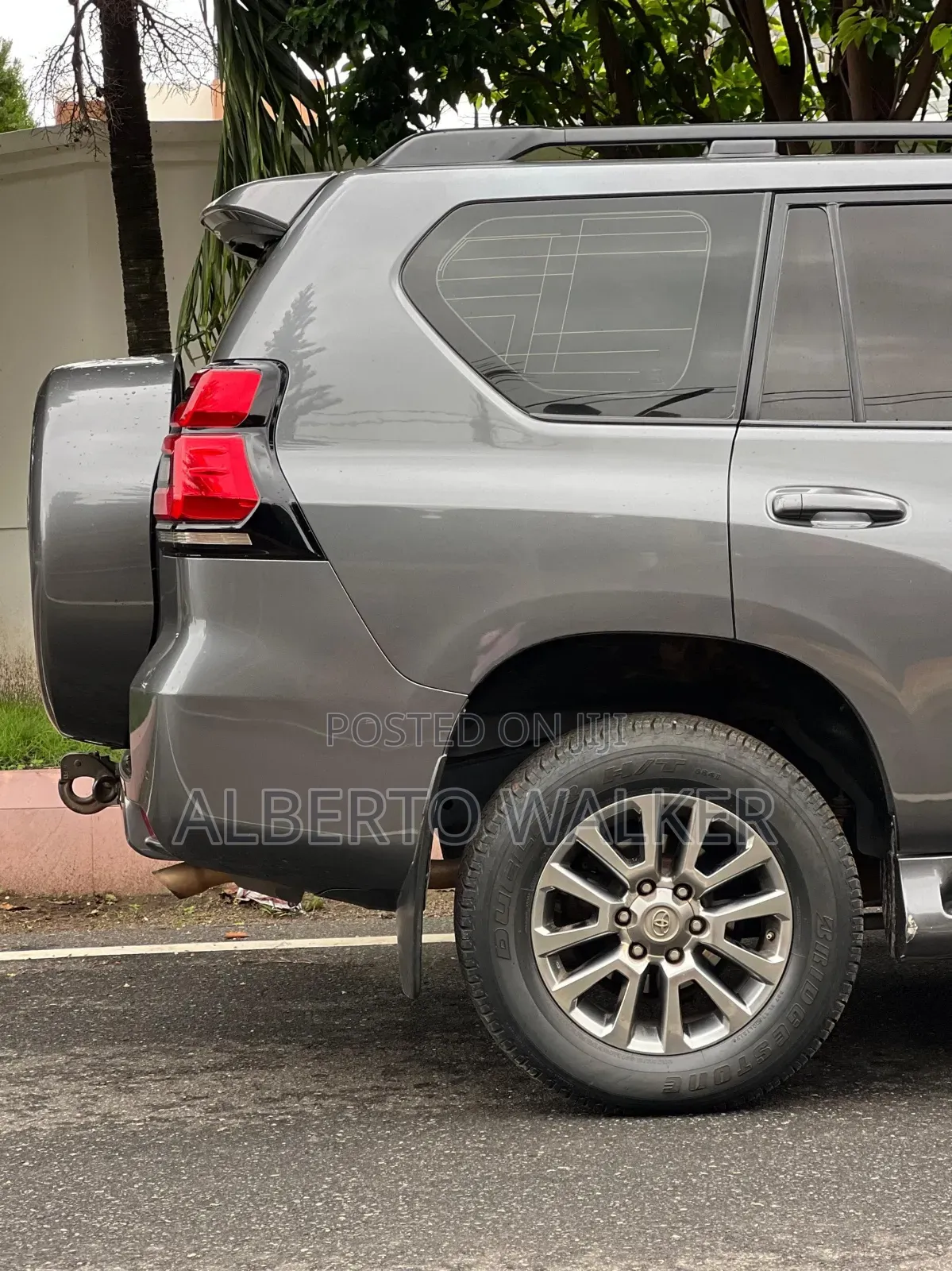 Toyota Land Cruiser Prado 2019 Gray