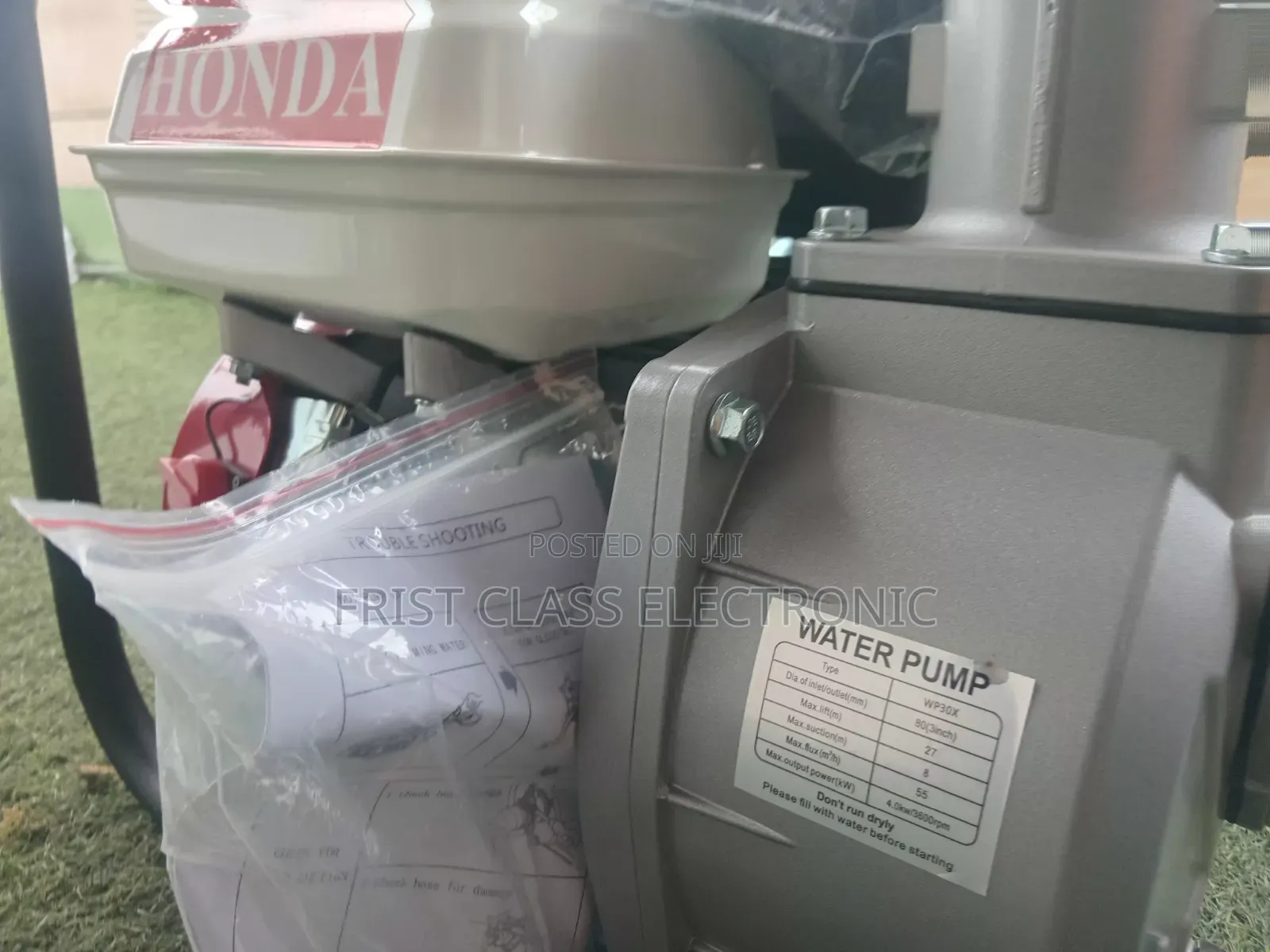 Honda 3-Inch Water Pump | Built for Maximum Output