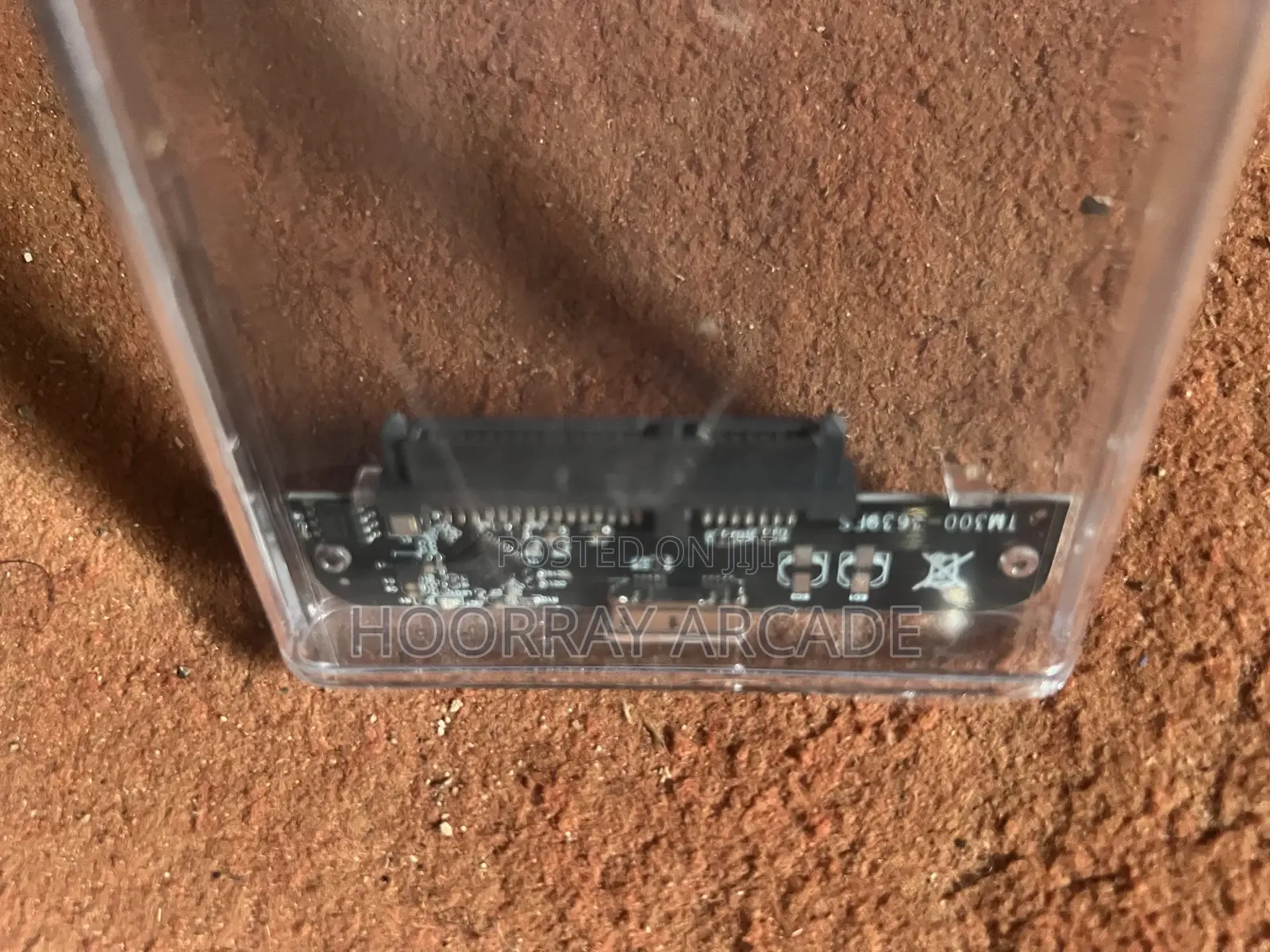 External Hard Drive Case - Ultra High Speed - Sata to Usb Transparent