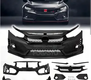 Honda Civic 2016-2018 Complete With Fog Light and Cover