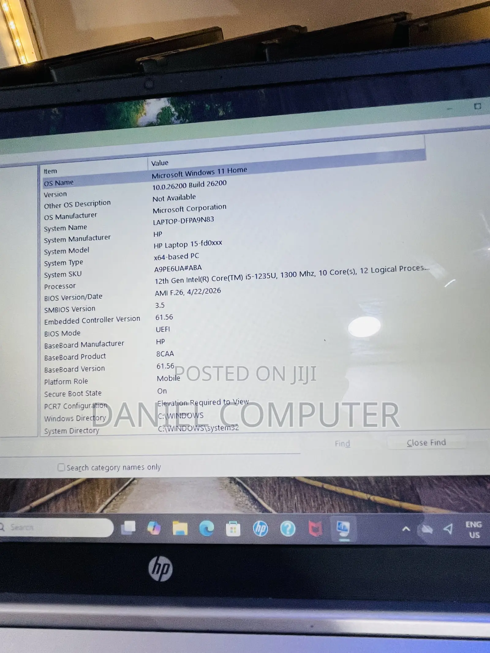 Laptop HP 15-fd1020ns 8GB Intel Core i5 SSD 512GB