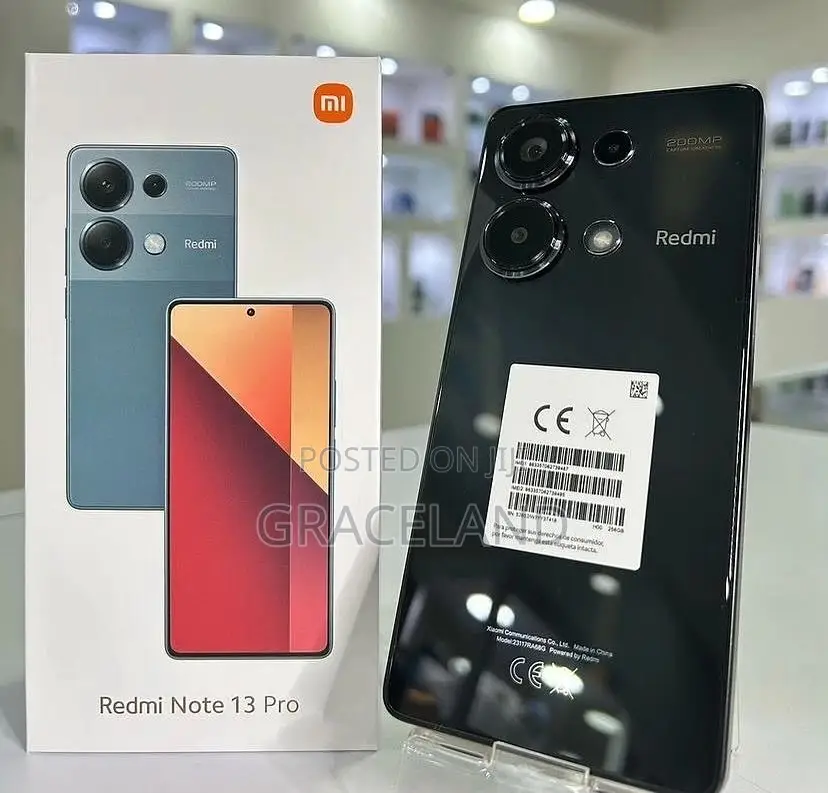 New Xiaomi Redmi Note 13 Pro 5G 512 GB Black