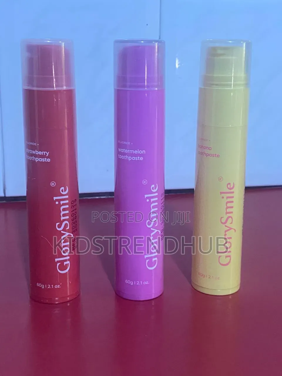 Glorysmile Flavoured Toothpaste;Strawberry,Watermelon and Grapes