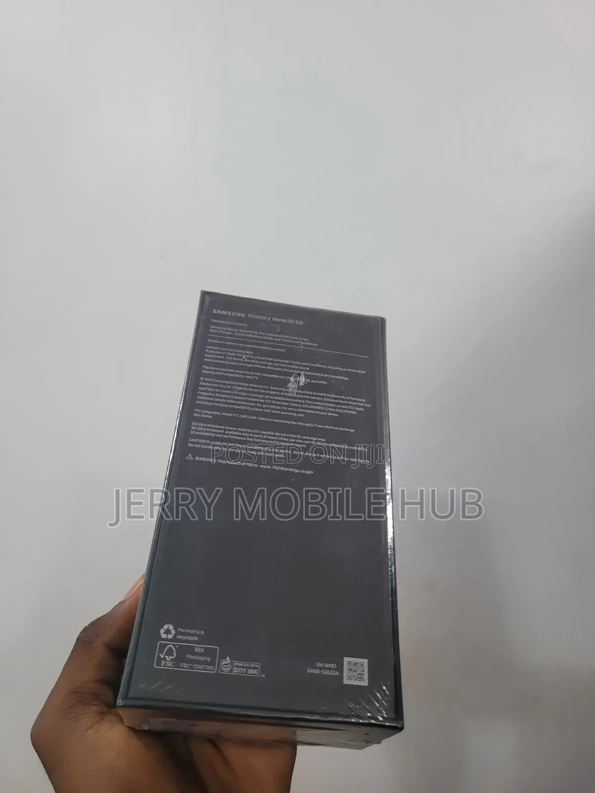 New Samsung Galaxy Note 20 5G 256 GB Bronze