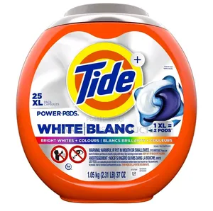 Tide Power Pods White Laundry Detergent - 25 Packs - 1.14 Kilos
