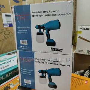Hugely Discounted Cordless 48v Paint Sprayer With Gun Lithium Battery