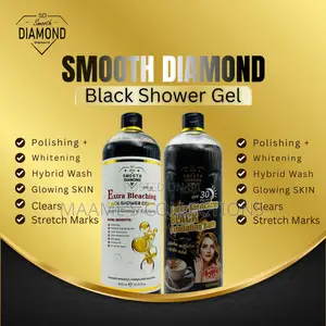 Smooth Diamond Black Shower Gel
