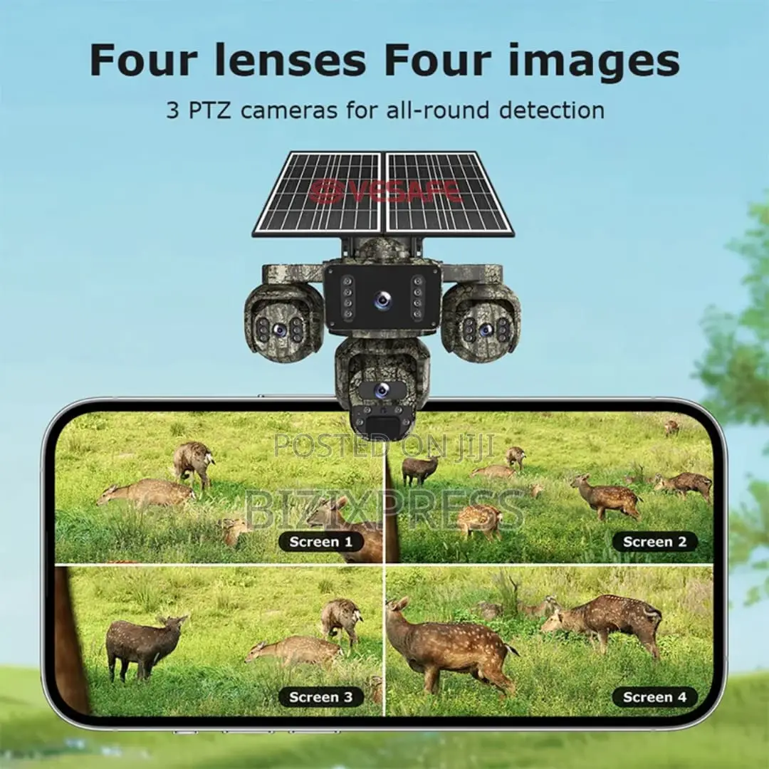 Ultra Hd 4-Lens 4g Camouflage Camera