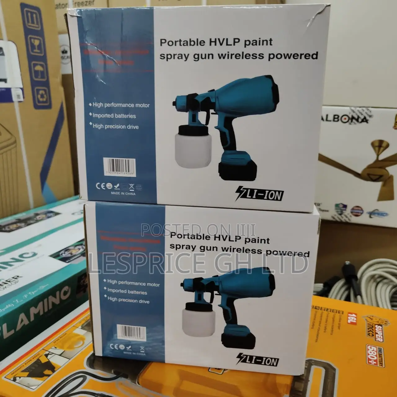 Grab Your Fantastic Wireless 48v HVLP Paint Spray Gun From Li-Ion
