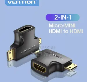 Micro Hdmi Adapter Micro Mini 2 in 1 Male to Female Adapter