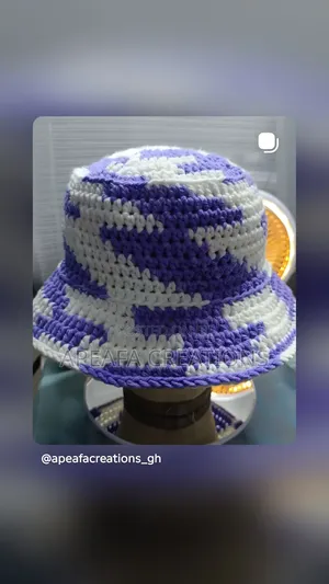 Handmade Crochet Bucket Hat