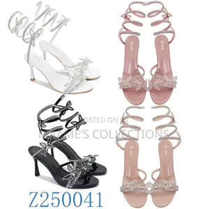 Quality Women’S Heeled Sandals ( Comes With a Box)