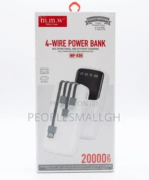 4 Wire Power Bank Mp-836 20000mah