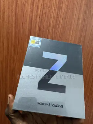 New Samsung Galaxy Z Fold3 5G 256 GB Black