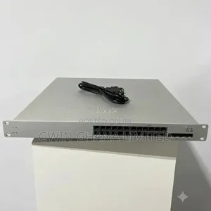 Cisco Meraki Ms320-24p- 24port Gigabit Poe+,4x10gb SFP Layer 3 Managed