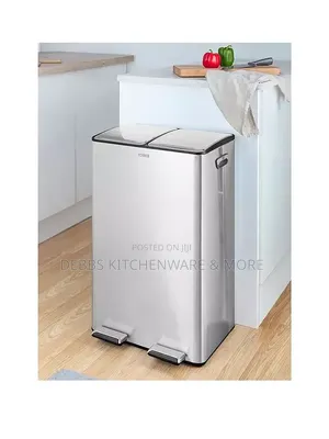 60litre Twin Trash Bin Uk