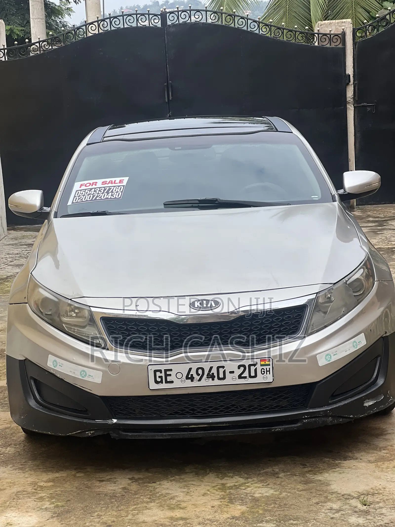 Kia Optima LX 4dr Sedan (2.4L 4cyl 6A) 2013 Silver
