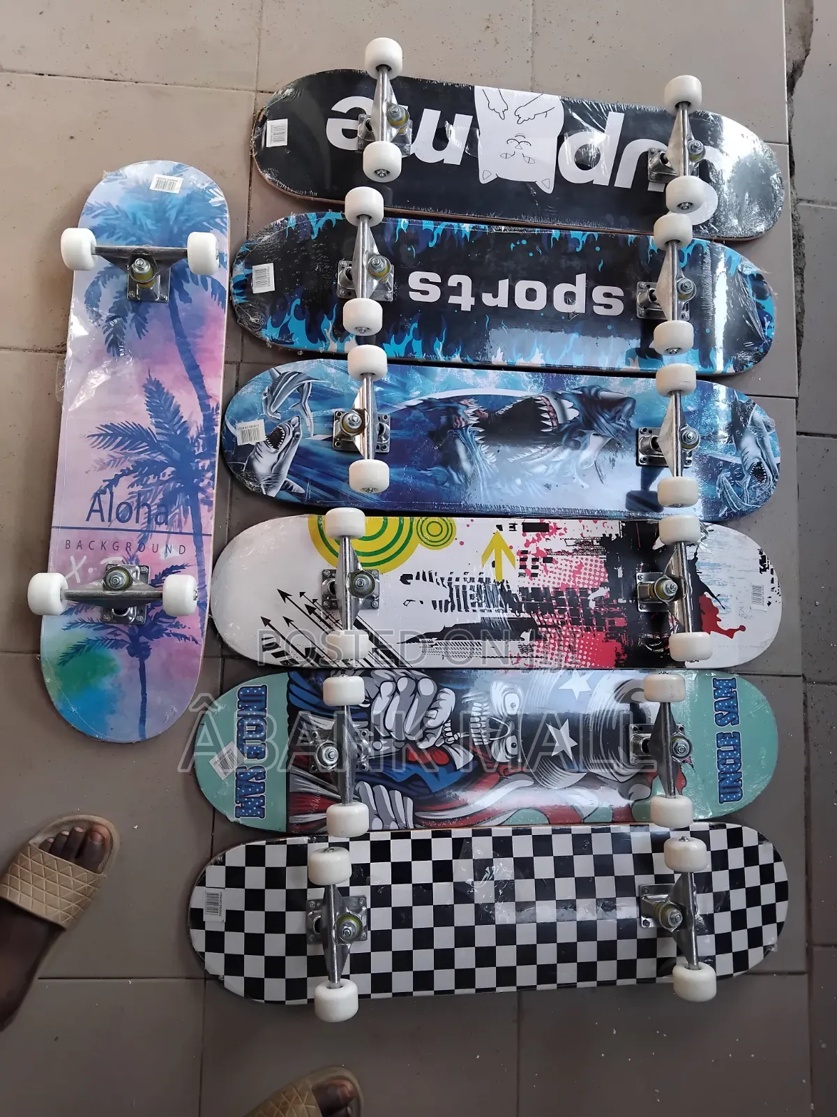 Maple Skate Grip Tape Skate Board