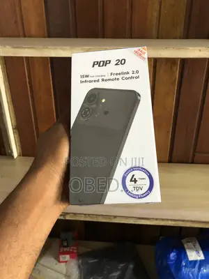 New Tecno Pop 20 64 GB Black