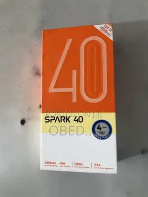 New Tecno Spark 40 256 GB Black