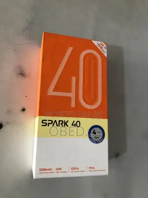 New Tecno Spark 40 256 GB Black