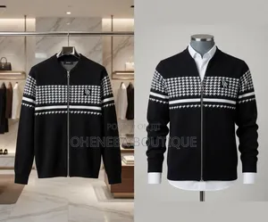 Zipper Woolen Sweater