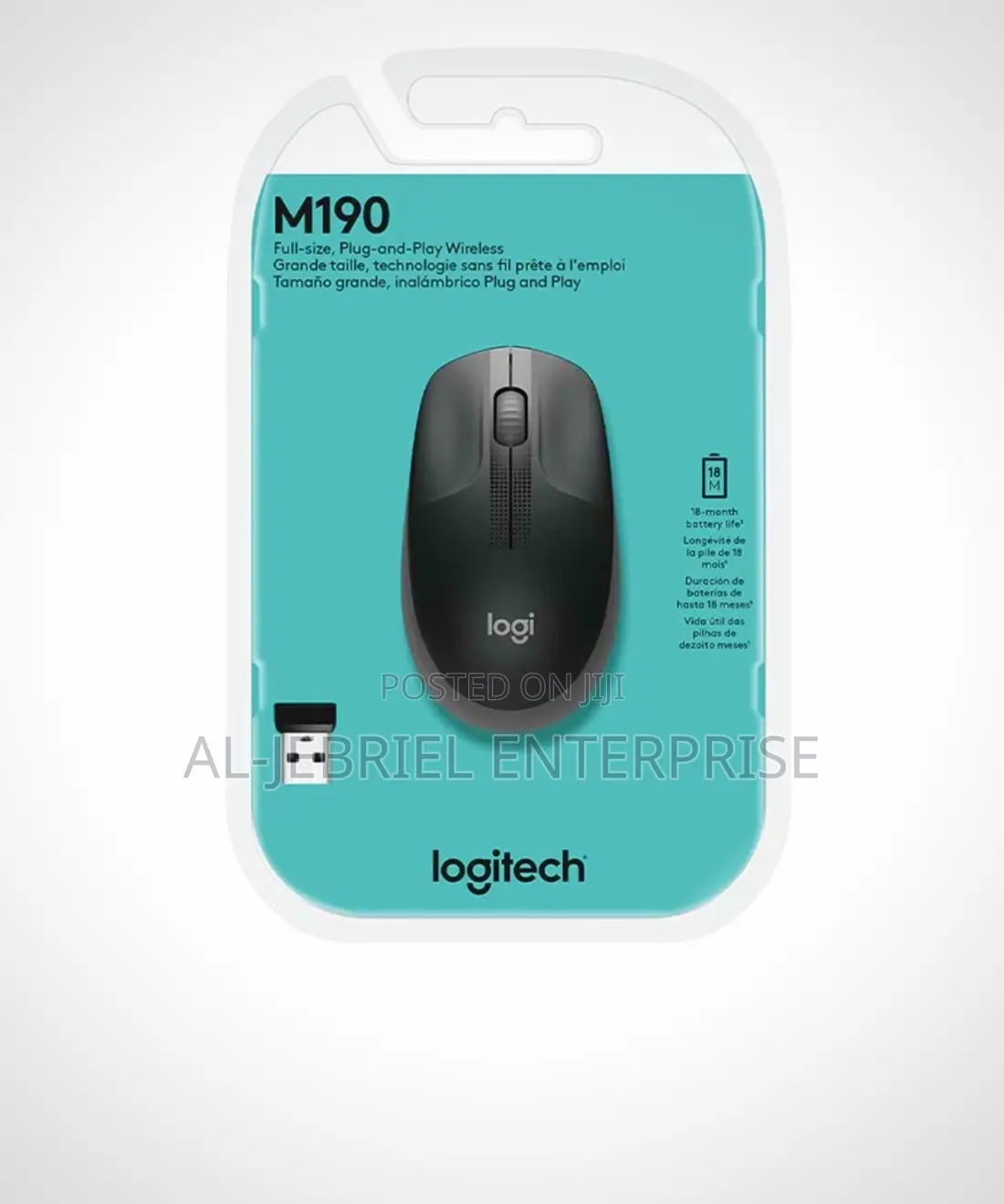 Logitech Wirless Mouse (M190)