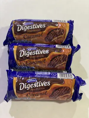 Digestive Caramel Biscuits