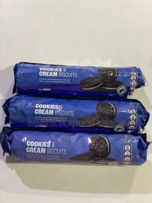 Asda Cookies and Cream Biscuits
