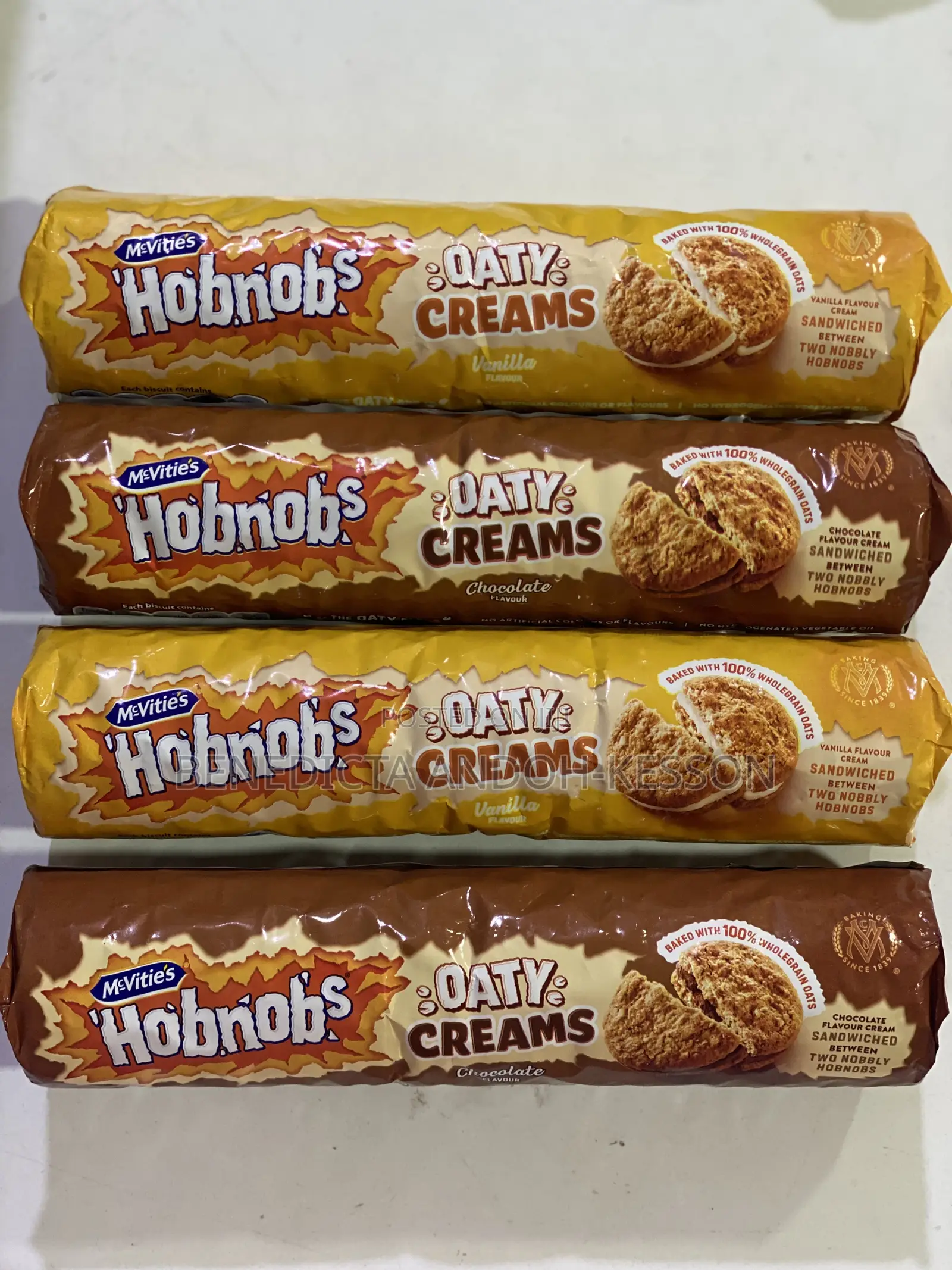 McVities Hobnobs (Vanilla and Chocolate)