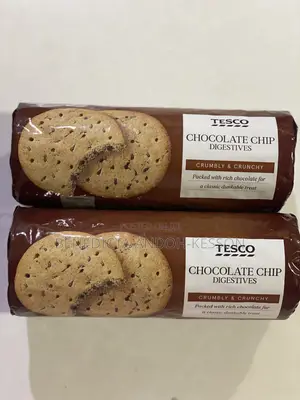 Tesco Chocolate Chips Digestive Biscuits