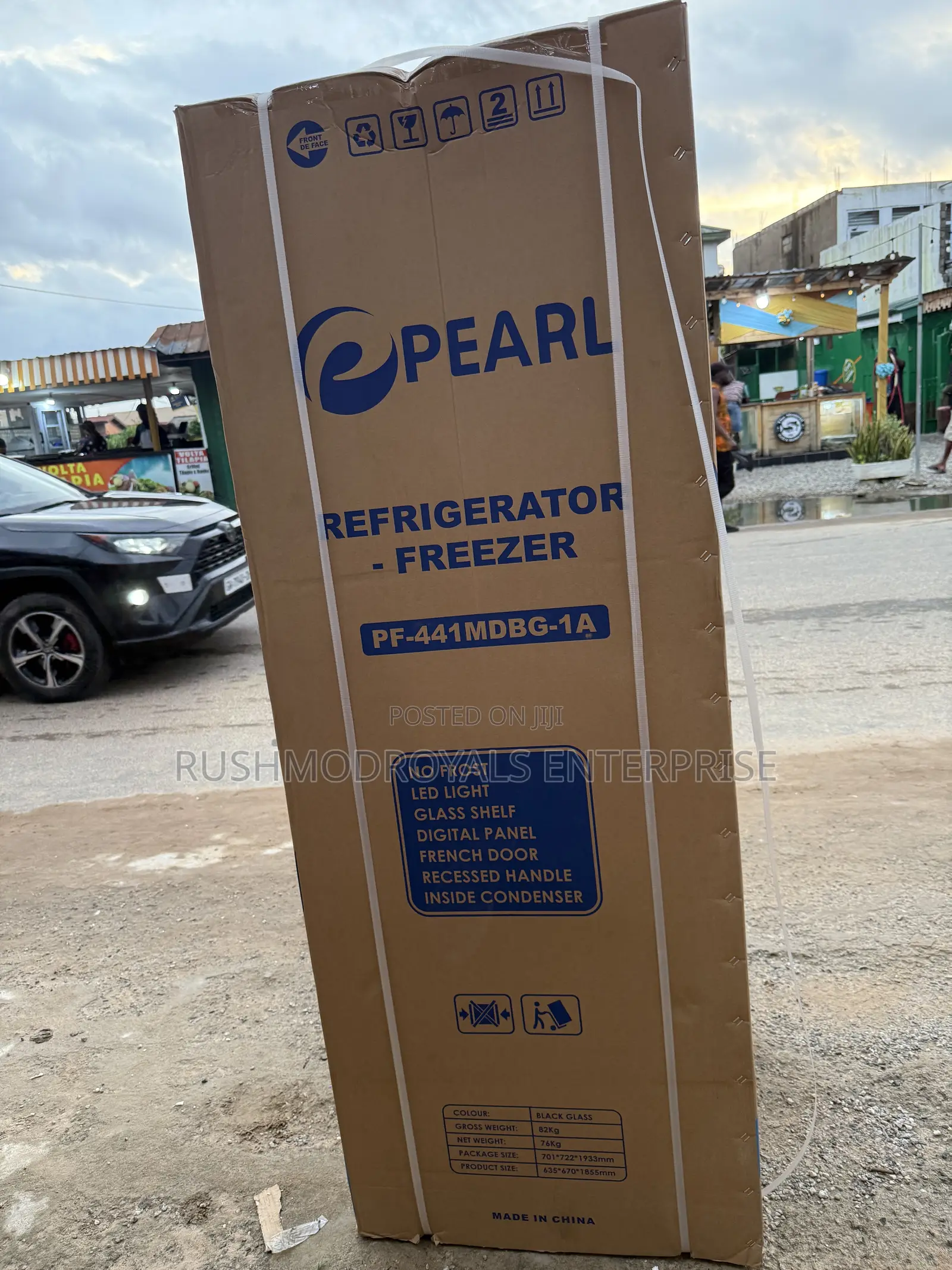 Pearl 320 Liters 4doors French Style Refrigerator