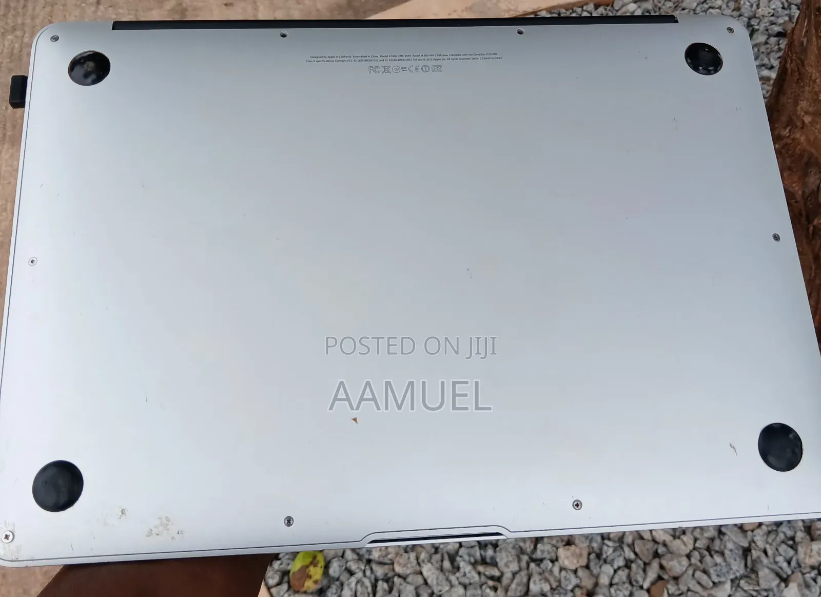 Laptop Apple MacBook Air 2GB Intel Core 2 Duo SSD 256GB