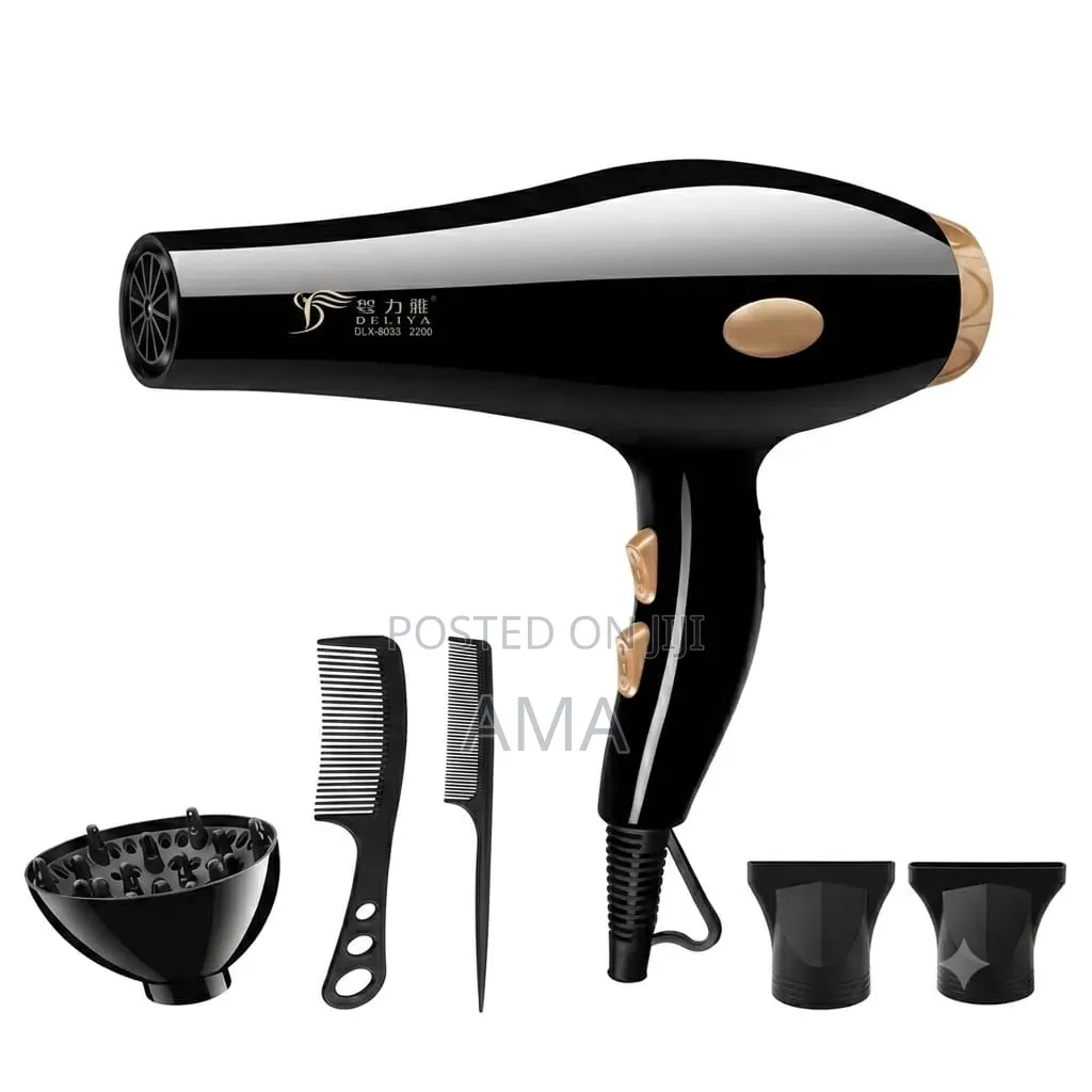 Deliya 6-in-1 Professional Hair Dryer