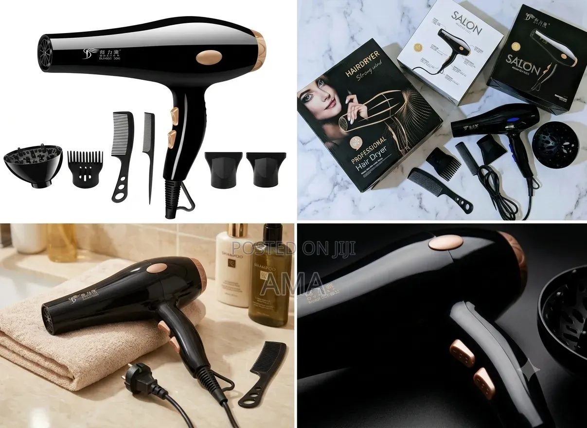 Deliya 6-in-1 Professional Hair Dryer