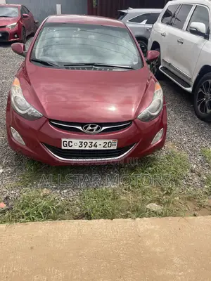 Hyundai Elantra GLS Sedan FWD (1.8L 4cyl 6M) 2013 Red
