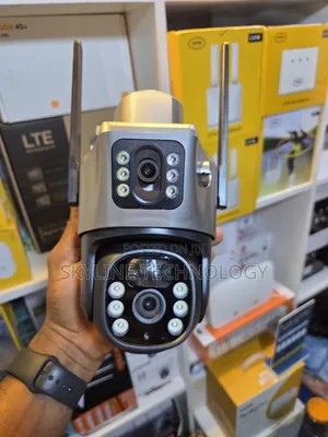 Authentic 4g Dual Lens Solar Powered Security Camera.