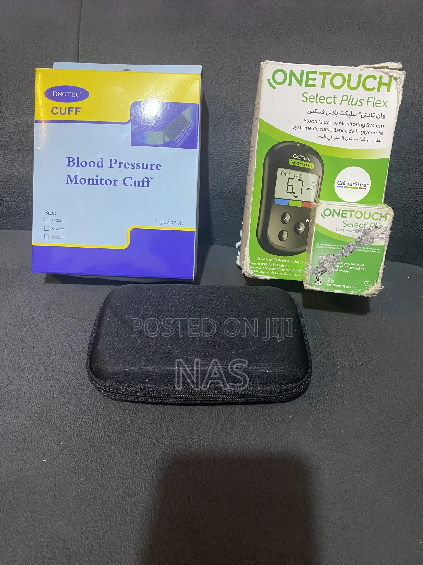 Blood Pressure and Sugar Test Kit