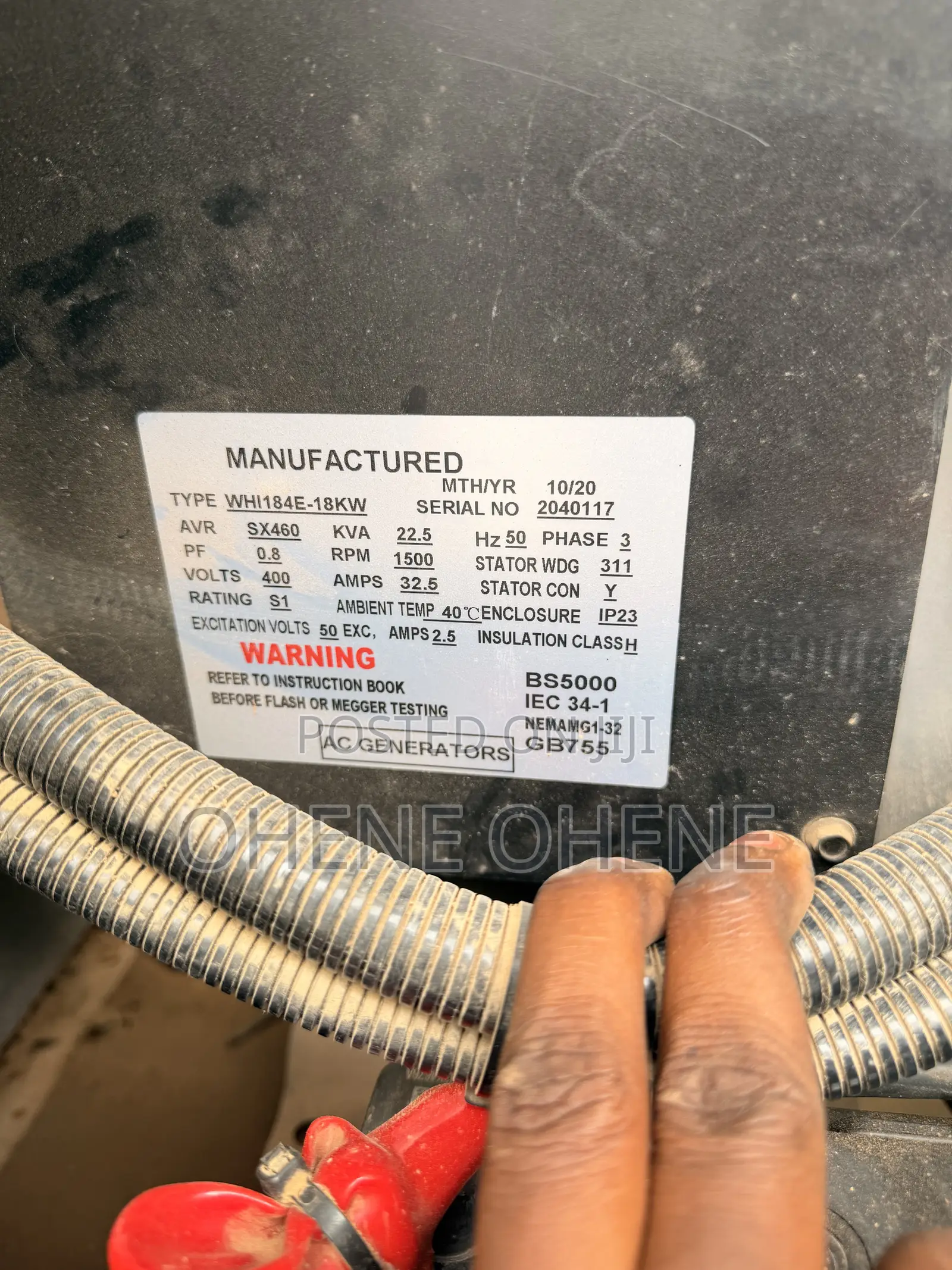 23 Kva Silent Diesel Generator