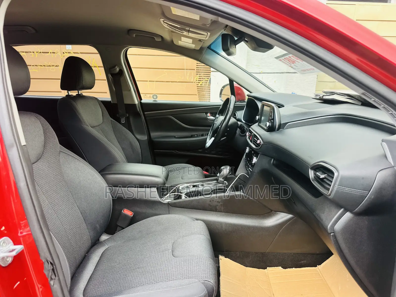 Hyundai Santa Fe 2019 Red