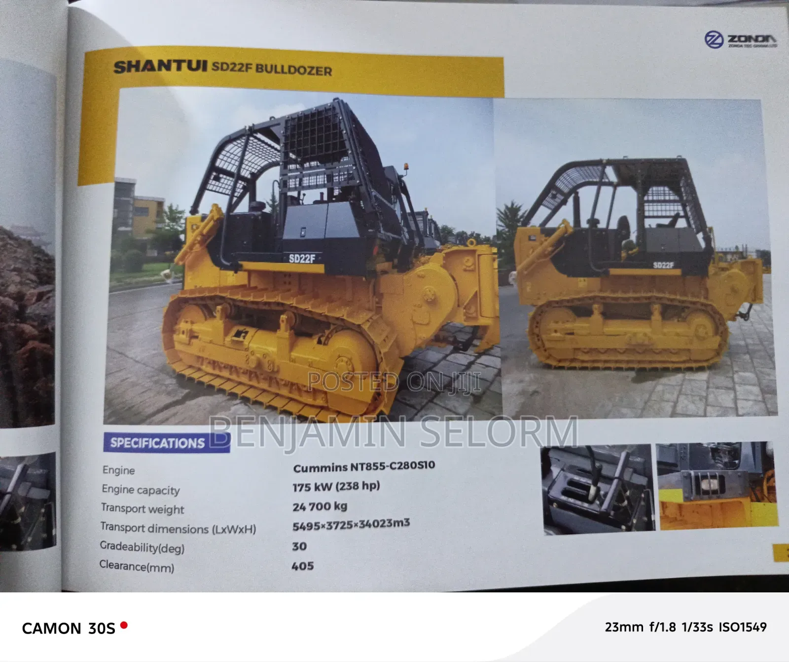 Shantui Bulldozer