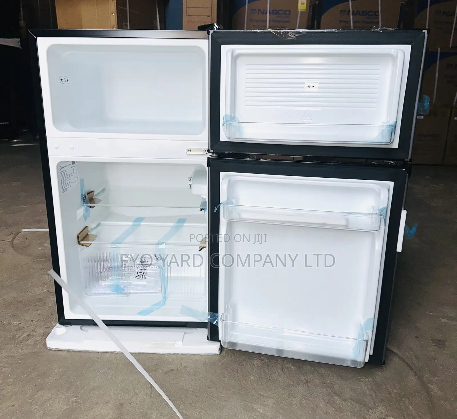 Midea Table Top 2 Doors 87liters Refrigerator