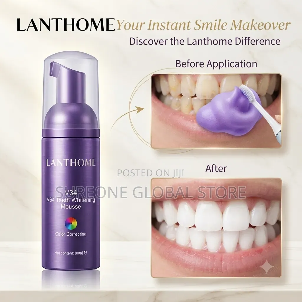 Lanthome V34 Teeth Whitening Mousse