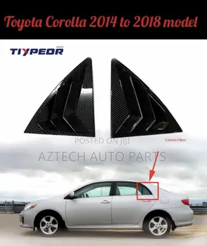 Toyota Corolla 2014 2015 2016 2017 2018 Side Glass Vent