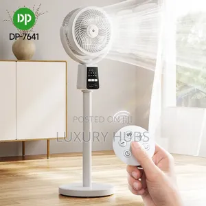 Rechargeable Standing Fan | 12000mah | 4 Speeds | Remote Control
