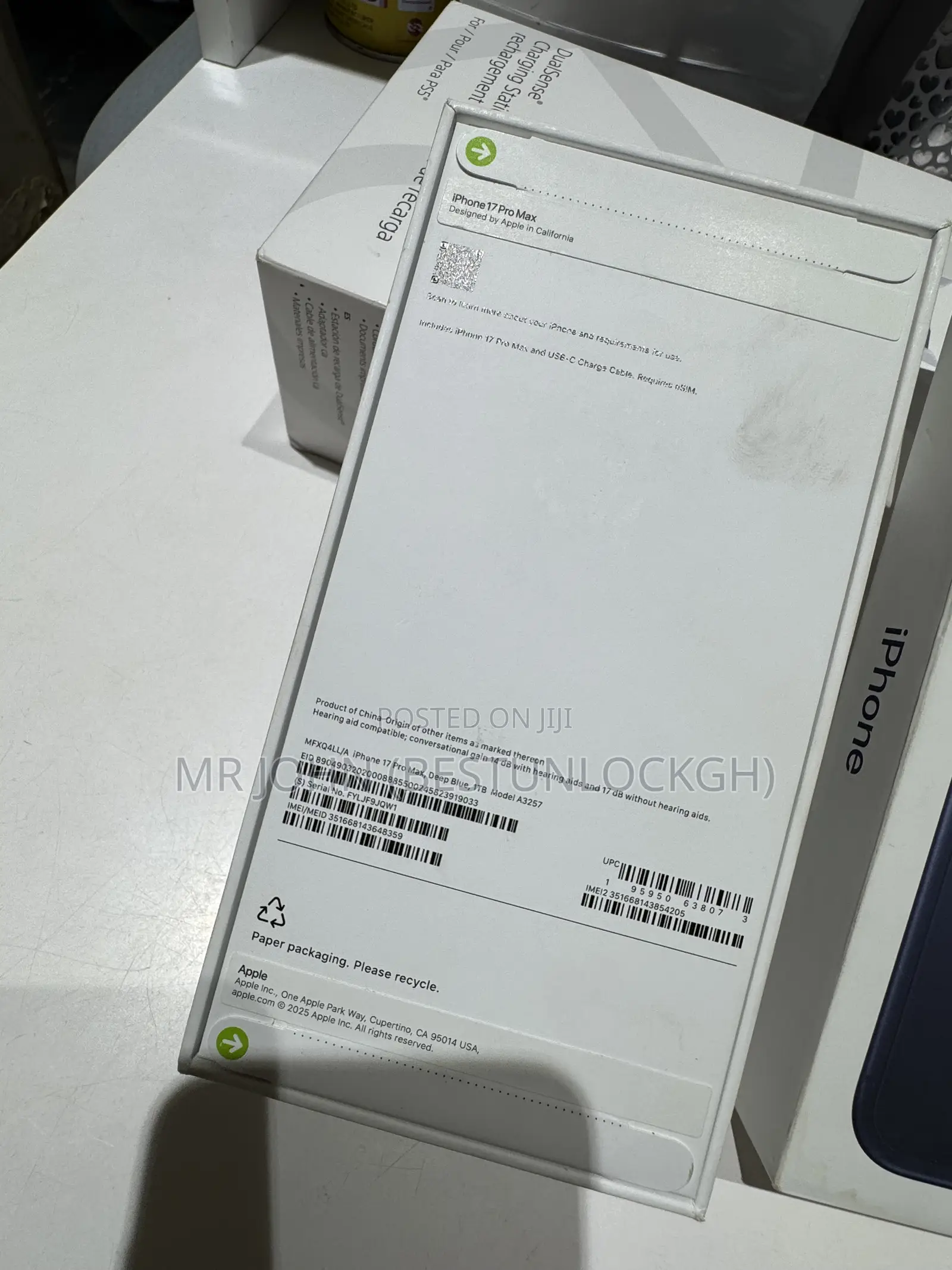New Apple iPhone 17 Pro Max 2 TB Silver
