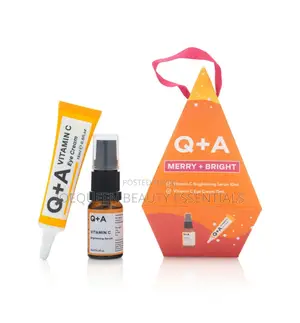 Vitamin C Brightening Serum and Eye Cream Set