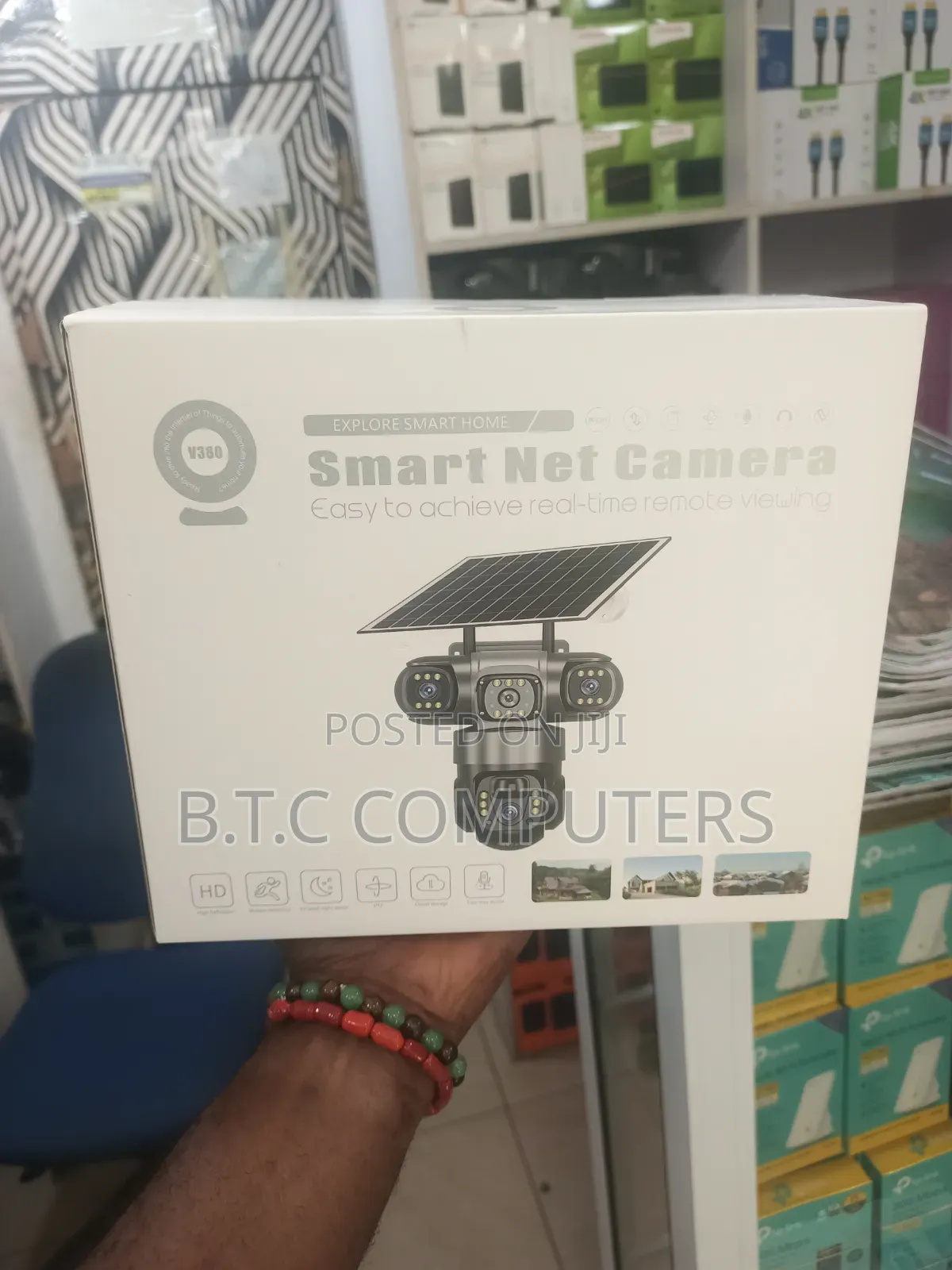 Double Wifi Solar Camera CCTV