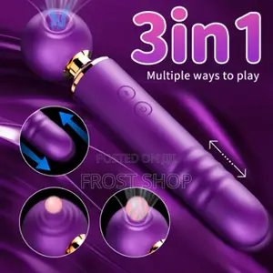 3 in 1 Clit Sucking Vibrator Female Masturbator Clitoris Stimulator