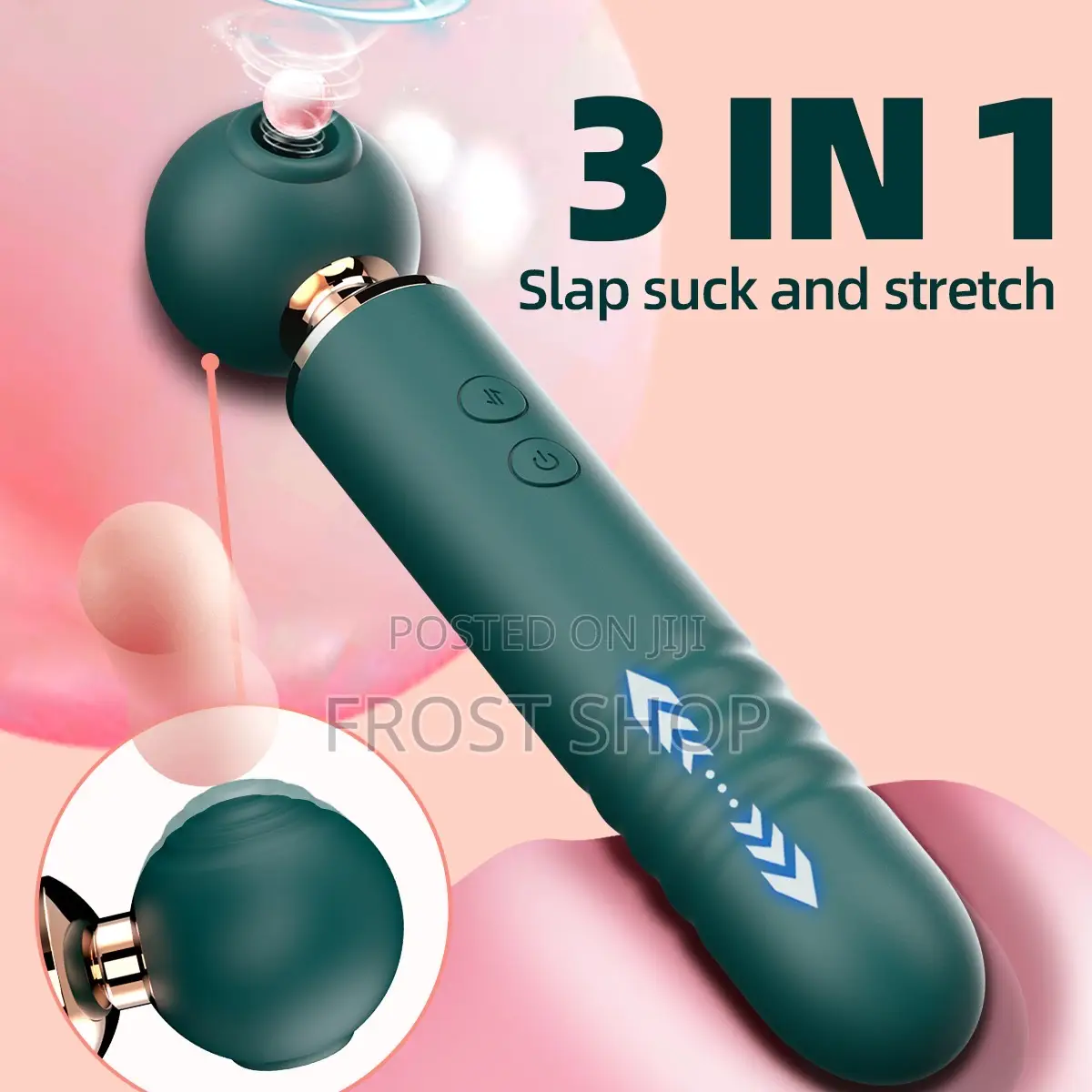 3 in 1 Clit Sucking Vibrator Female Masturbator Clitoris Stimulator